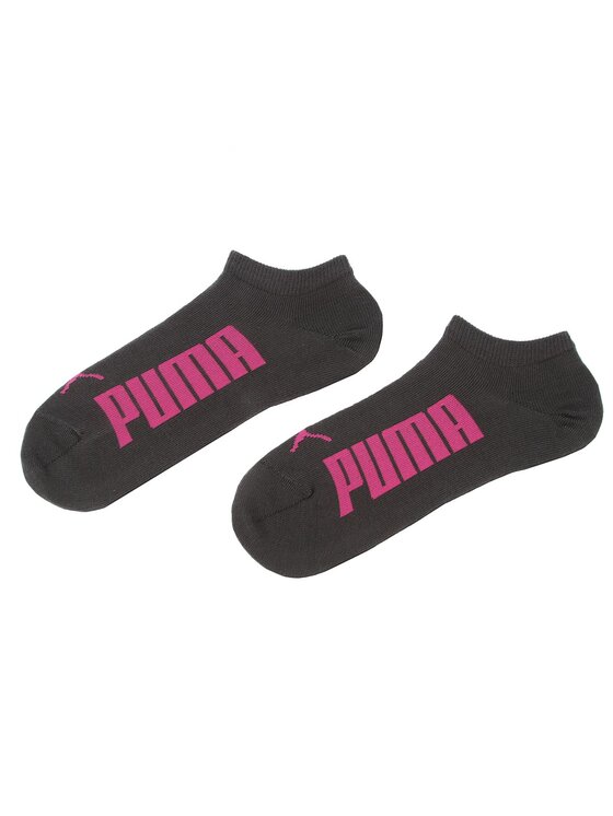 Puma Puma Set de 2 perechi de șosete medii de damă 906731 Roz