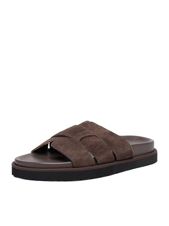 GINO ROSSI GINO ROSSI Pantoletten C-LB-P2170 Dunkelbraun