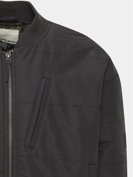 Blend Blend Bomber 20716181 Crna Regular Fit
