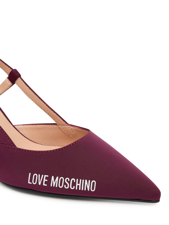LOVE MOSCHINO LOVE MOSCHINO Lodičky JA10267G1NIMX55641 Bordová