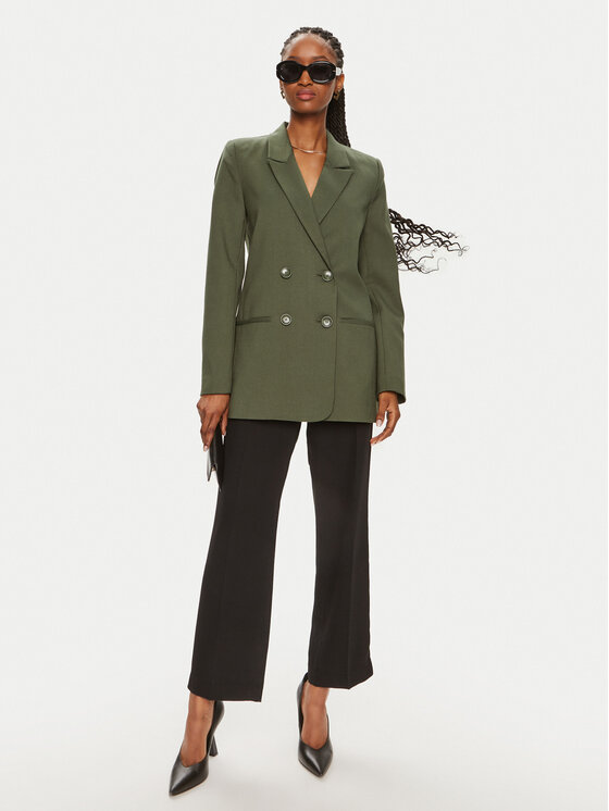 Gestuz Gestuz Sakoi 10906812 Zelena Regular Fit