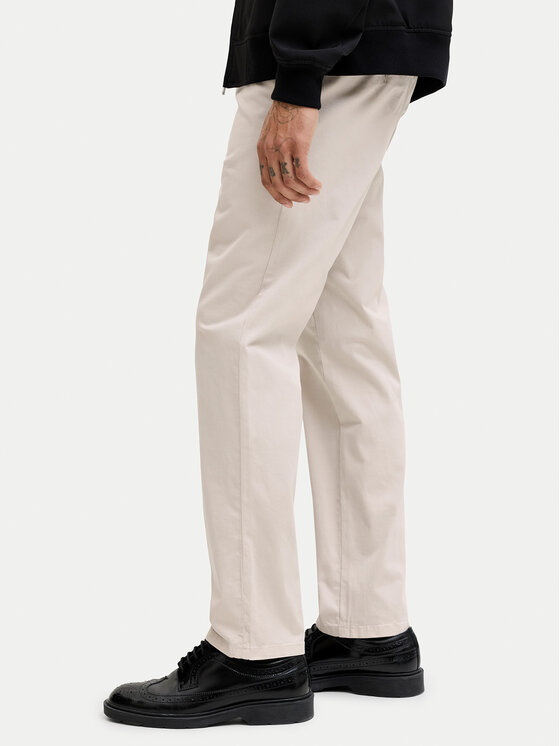 Jack & Jones Jack & Jones Чино панталони Lie Vance 12292970 Екрю Regular Fit