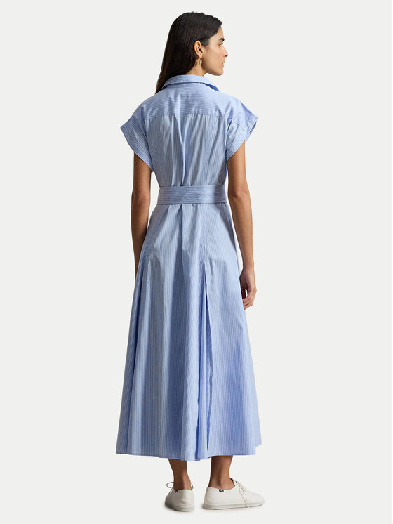 Polo Ralph Lauren Polo Ralph Lauren Hemdkleid 211A96363001 Himmelblau Regular Fit