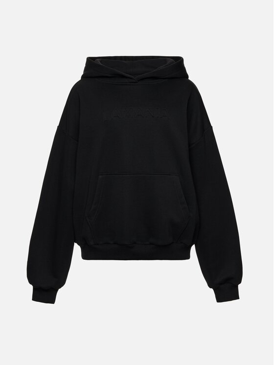 La Mania La Mania Bluza VELMA Czarny Basic Fit