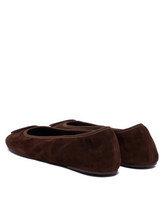 Tory Burch Tory Burch Ballerine Reva Travel Ballet 177247 Marrone