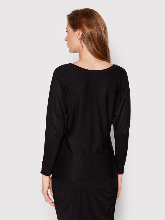 Guess Guess Džemper Adele W2YR34 Z2V62 Crna Regular Fit