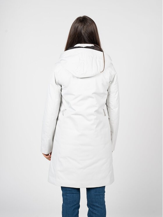Geox Geox Kurtka przejściowa W2621B T2940 Biały Regular Fit