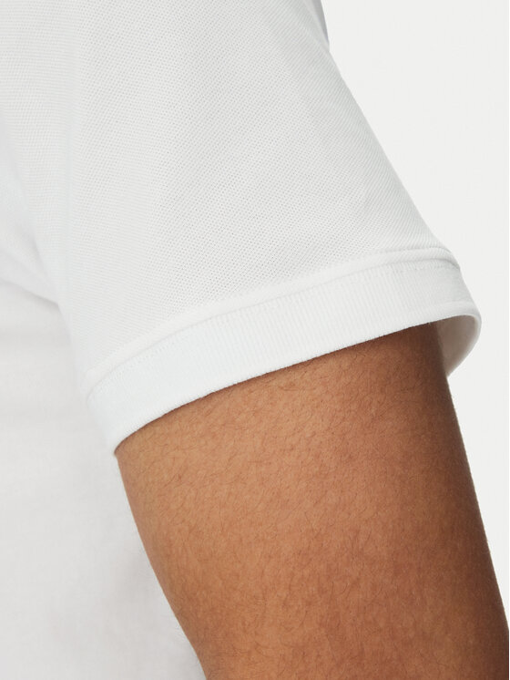 Puma Puma Tricou polo Essentials 682552 Alb Regular Fit