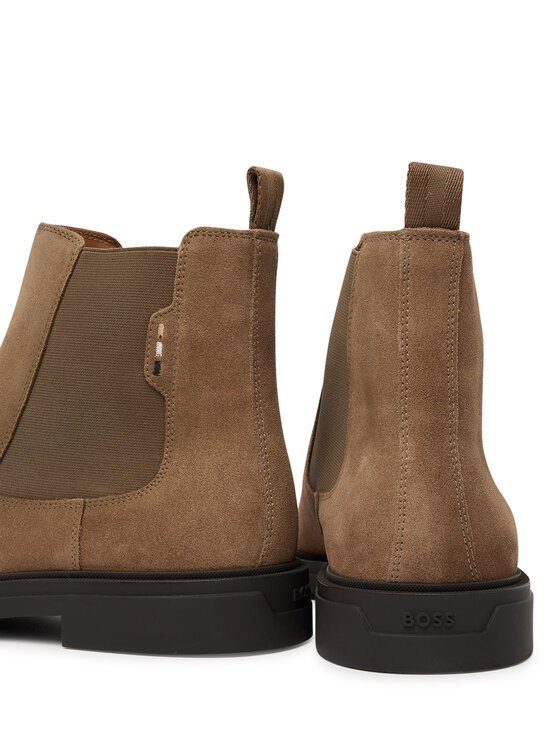 BOSS BOSS Klassische Stiefeletten Calev 50552528 Braun