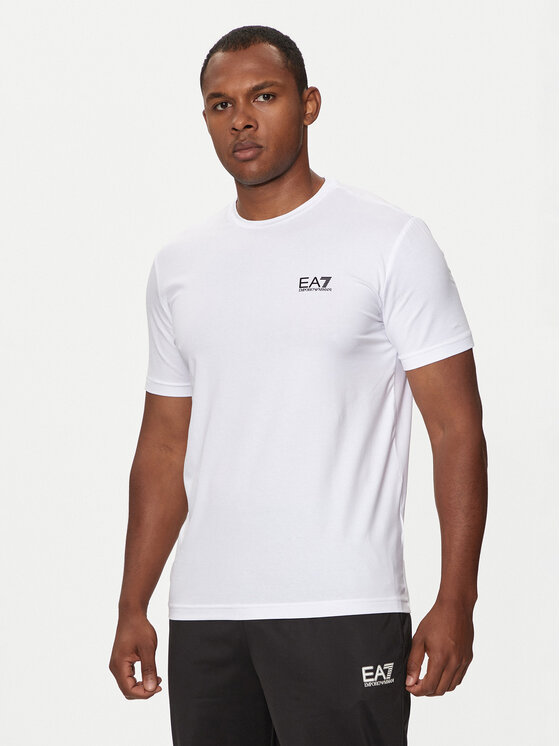 EA7 Emporio Armani EA7 Emporio Armani Tricou 8NPT26 PJVQZ 1100 Alb Regular Fit
