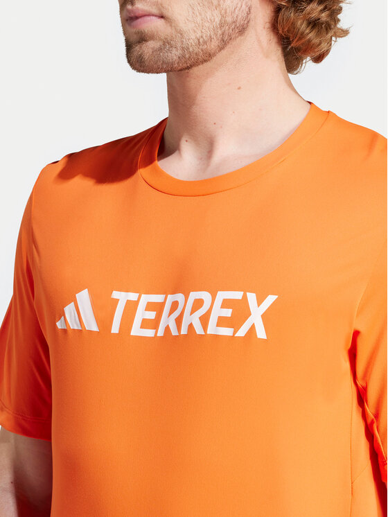 adidas adidas Koszulka techniczna Terrex Multi Endurance Tech IY9427 Pomarańczowy Regular Fit
