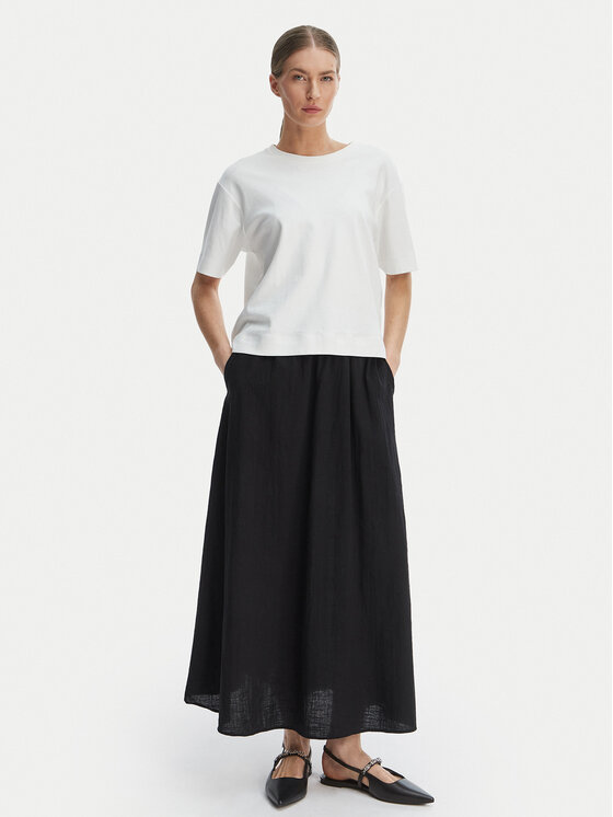 ONLY ONLY Φούστα maxi Tizana 15372613 Μαύρο Regular Fit