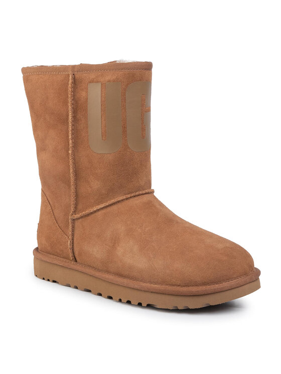 Classic short hot sale ugg rubber