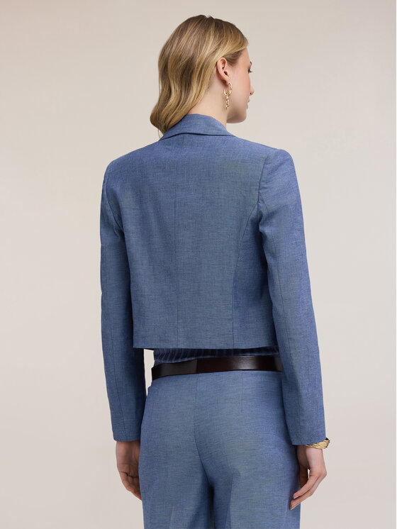 Motivi Motivi Giacca di transizione Q061Q001078N004 Turchese Regular Fit