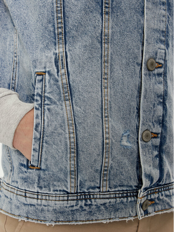 Jack&Jones Jack&Jones Džinsinė striukė Jean 12249233 Mėlyna Regular Fit