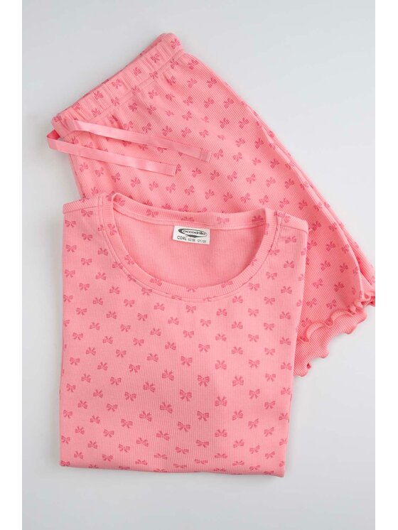 Coccodrillo Coccodrillo Piżama WC6448210PJS-007 Różowy Regular Fit