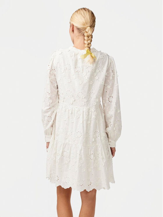 YAS YAS Sommerkleid Menusa 26033229 Weiß Regular Fit