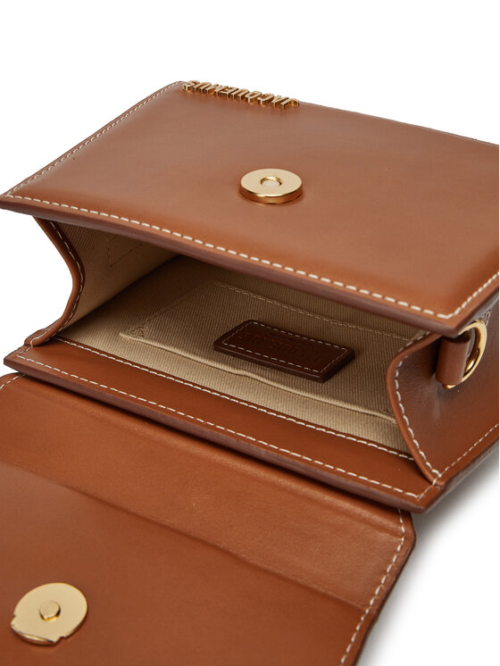 JACQUEMUS JACQUEMUS Torbica Le Chiquito Noeud 213BA005-3072 Smeđa