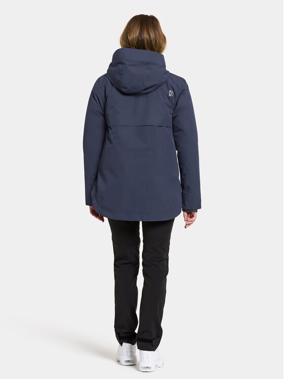 Didriksons Didriksons Žieminė striukė Jennie Wns Jkt 504822 Tamsiai mėlyna Regular Fit