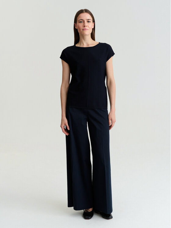 TATUUM TATUUM Bluzka TARS Granatowy Classic Fit