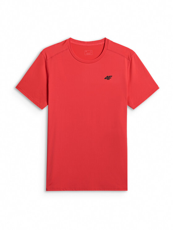 4F 4F Koszulka techniczna MULTI ACTIVE Czerwony Regular Fit