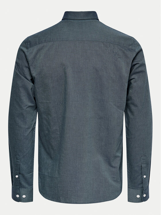 Only & Sons Only & Sons Camicia Alvaro 22006479 Grigio Slim Fit