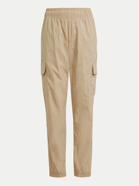 adidas adidas Spodnie dresowe IX7620 Beżowy Regular Fit