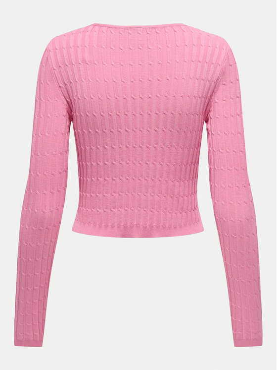 ONLY ONLY Sweater Meddi 15339582 Rózsaszín Cropped Fit