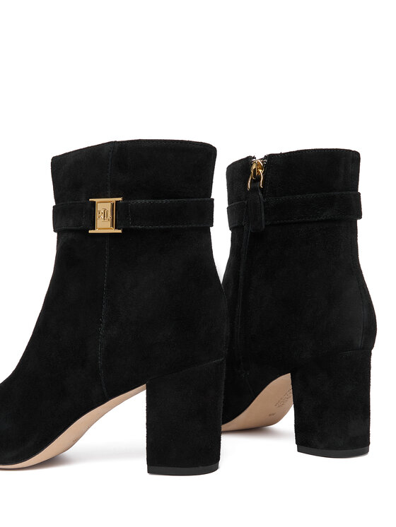 LAUREN RALPH LAUREN LAUREN RALPH LAUREN Īsie zābaki Kellie Bt Hi 802967827001 Melns