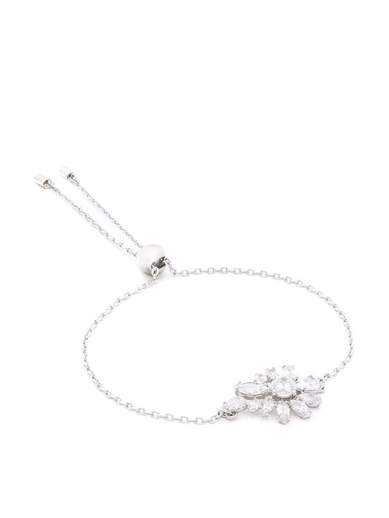 Swarovski Гривна Gema 5644684 Сребрист