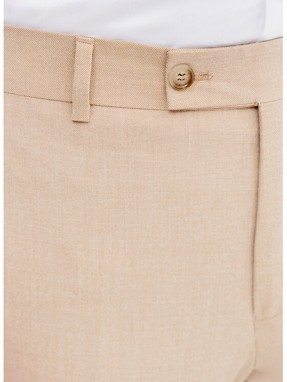 Pako Lorente Pako Lorente Spodnie garniturowe P25SF-6G-009 Beżowy Slim Fit
