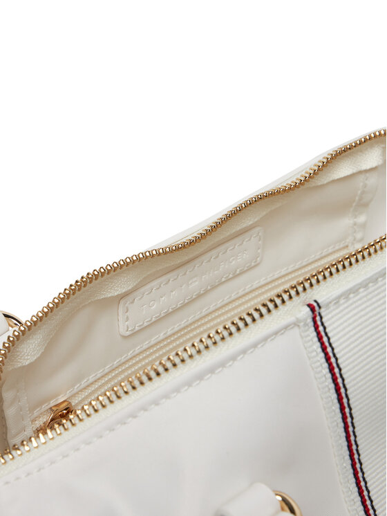 Tommy Hilfiger Tommy Hilfiger Torbica Poppy Small Tote Corp AW0AW17204 Écru