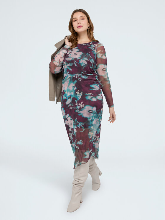 Fiorella Rubino Fiorella Rubino Abito da sera 7802L001212N0Z6 Bordeaux Slim Fit