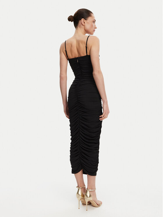 MICHAEL Michael Kors MICHAEL Michael Kors Kokteilinė suknelė MS582MIH6J Juoda Slim Fit