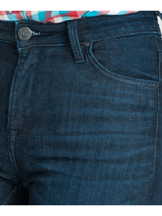 Lee Lee Jeansy L626SLKC Granatowy Skinny Fit