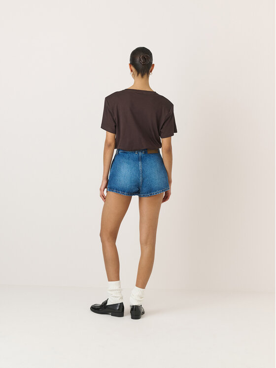 La Mania La Mania Szorty jeansowe WALI Niebieski Classic Fit