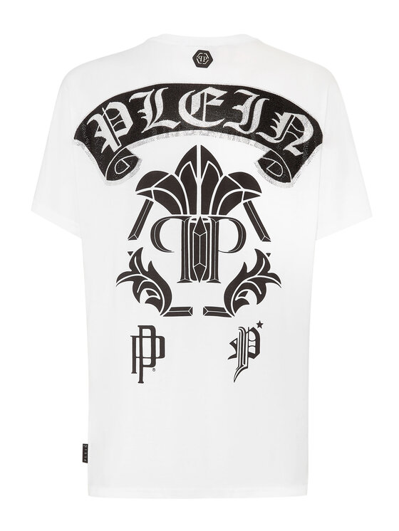 PHILIPP PLEIN PHILIPP PLEIN T-shirt 8179 Bianco Regular Fit