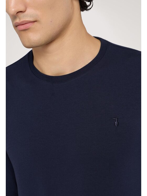 Trussardi Trussardi T-shirt G0238100040N034 Celeste Regular Fit