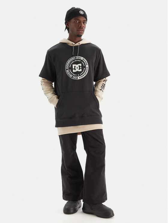 DC Shoes DC Shoes Mikina Dryden ADYFT03440 Béžová Relaxed Fit