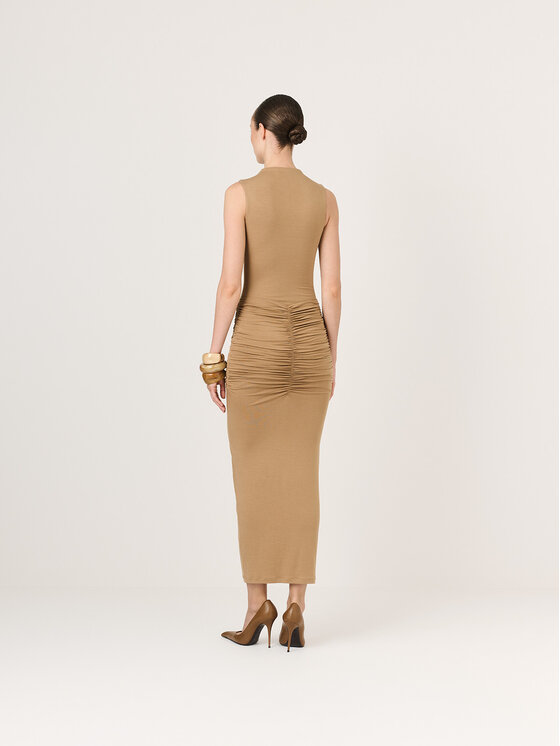La Mania La Mania Abito da cocktail CORA Beige Classic Fit