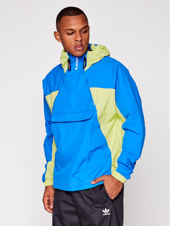 adidas adidas Bunda anorak Adventure Mishmash GN2335 Modrá Regular Fit
