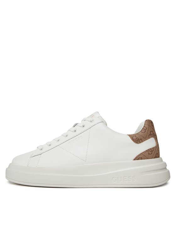 Guess Guess Sneakersy Elba FMPVIB LEA12 Biały