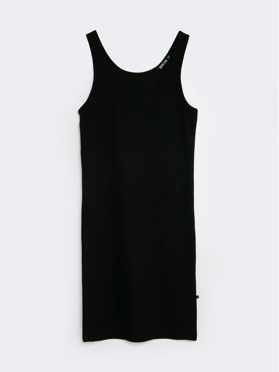 BIG STAR BIG STAR Sukienka letnia MAJASA Czarny Slim Fit