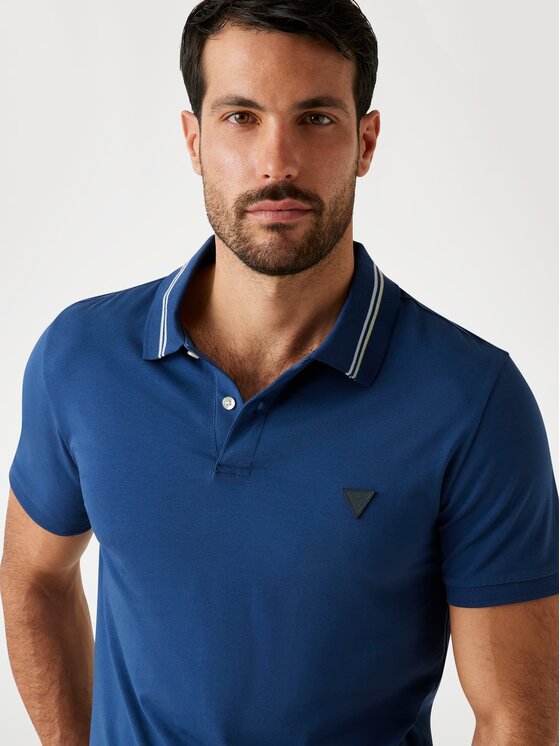 Guess Guess T-Shirt 176979 Niebieski Classic Fit