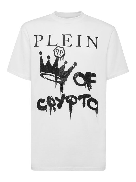 PHILIPP PLEIN PHILIPP PLEIN T-shirt 13773 Bianco Regular Fit