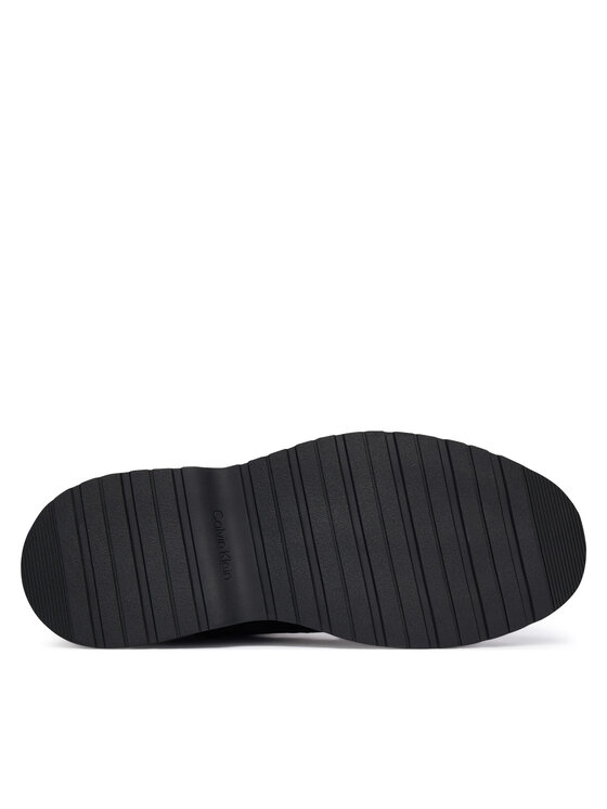 Calvin Klein Calvin Klein Черевики Combat Ess Lace Up Zip Boot Su YM0YM01371 Чорний
