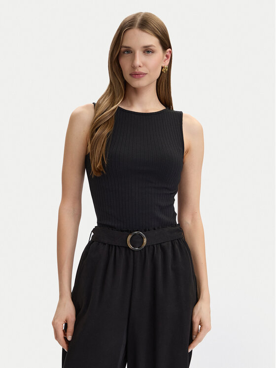 Vero Moda Vero Moda Topiņš Ruby 10342997 Melns Slim Fit