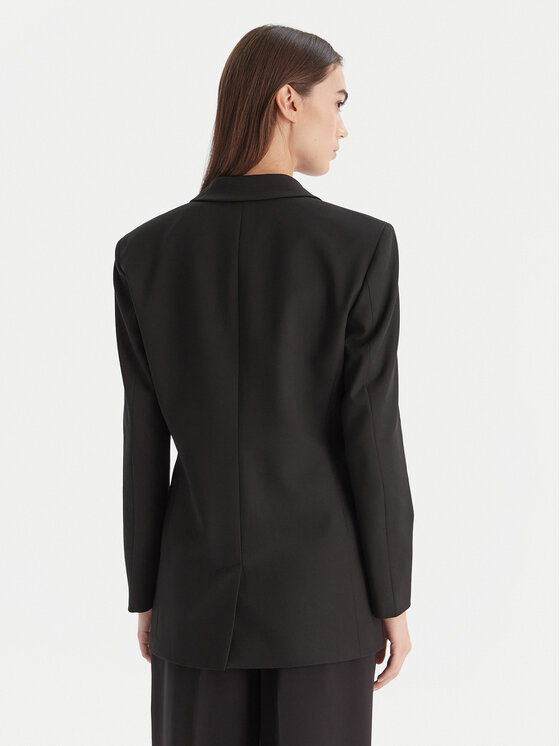 HUGO HUGO Sakko Amelora 50547694 Schwarz Oversize