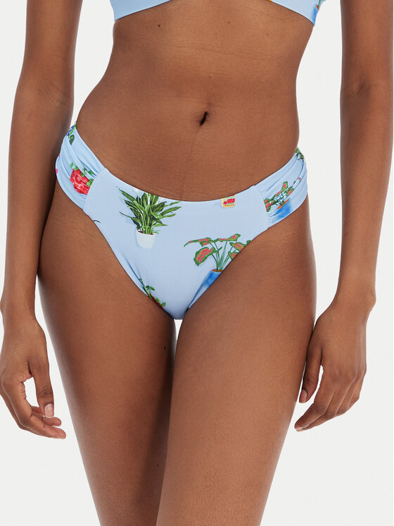 Seafolly Seafolly Bikinio apačia Playa Bonita 40726-287 Žydra