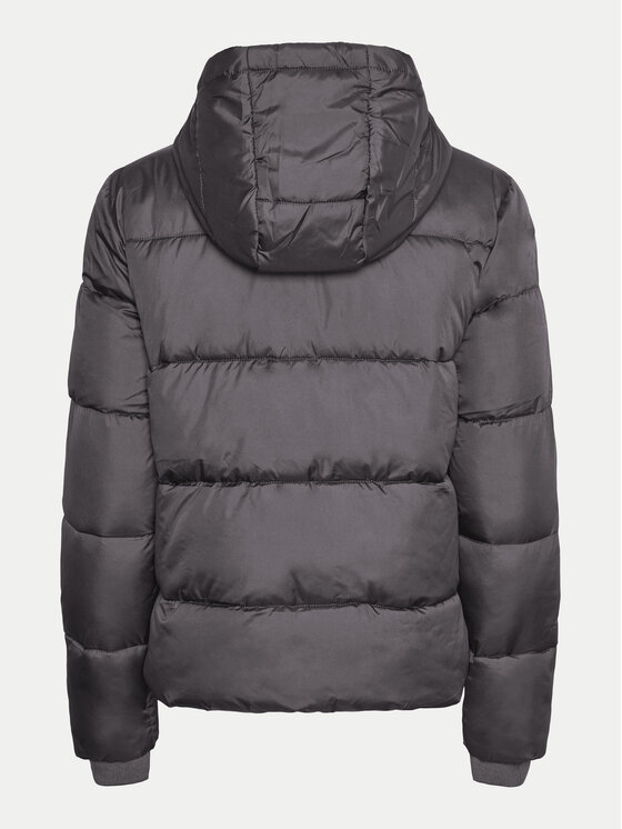 Pieces Pieces Зимно яке 17115626 Сив Regular Fit